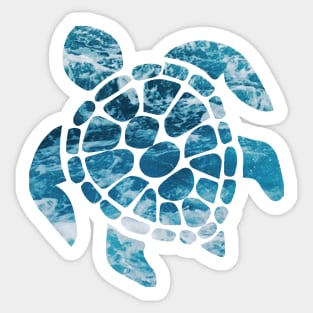 Ocean Sea Turtle Sticker